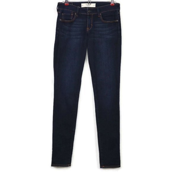 Abercrombie &‎ Fitch Skinny Jeggings Jeans Stretch Dark 2 26 - Picture 1 of 10